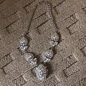 J.Crew diamond statement necklace